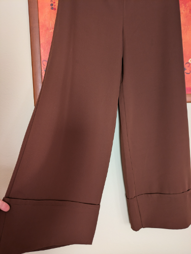 Francuske pantalone sa sirokim nogavicama thumbnail #2