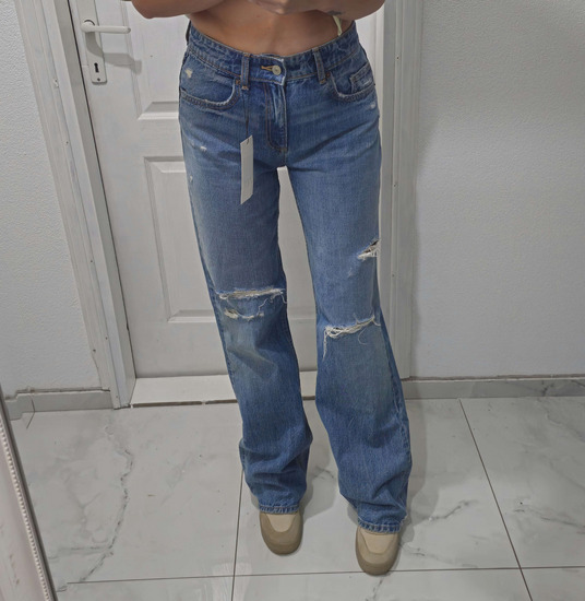 Zara wide leg farmerke novo slika #1