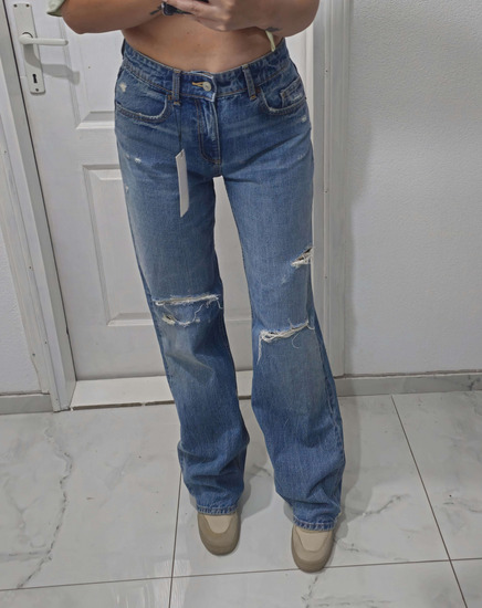 Zara wide leg farmerke novo slika #2