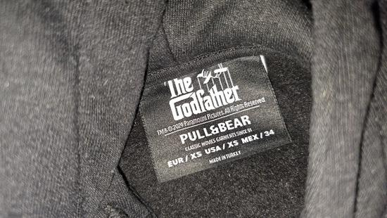 Pull&Bear The Godfather duks xs / s slika #5