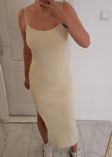 Bershka nova midi bez haljina slika #2