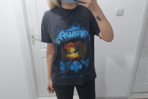 Pull&Bear x Metallica majica xs / s