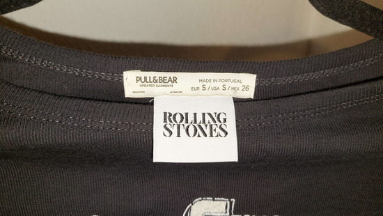 Pull&Bear Rolling Stones crop slika #3