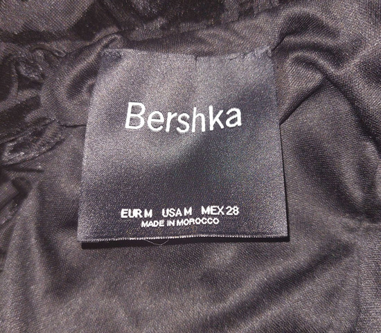 Bershka crna haljina otvorenih ledja slika #5