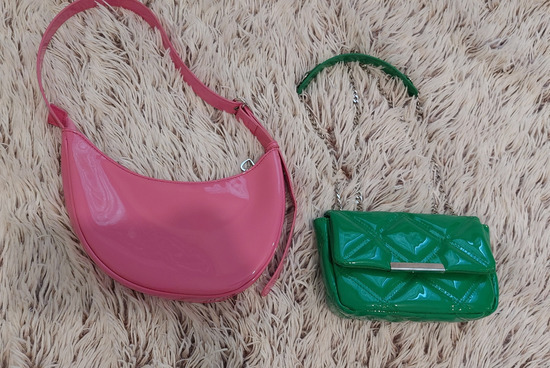 lot Bershka + Cropp pvc torbice slika #2