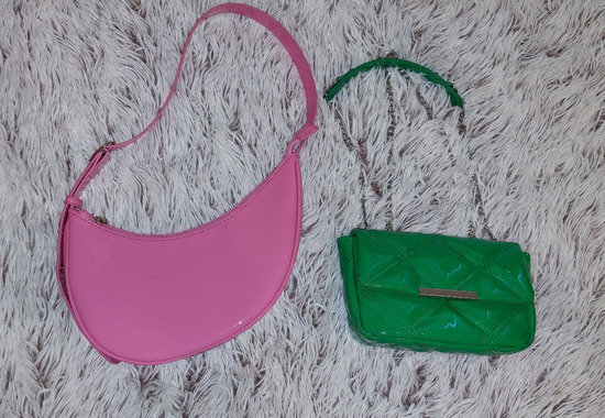 lot Bershka + Cropp pvc torbice slika #4