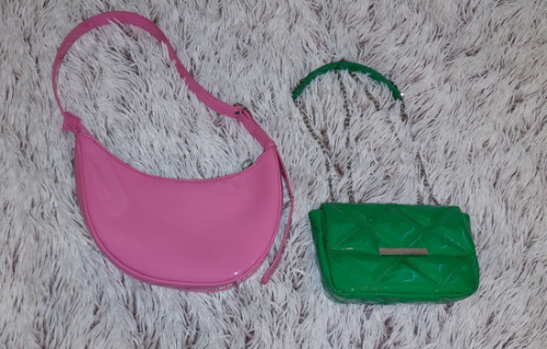 lot Bershka + Cropp pvc torbice