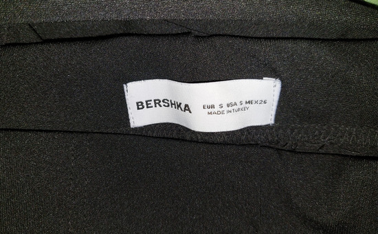 Bershka crne pantalone sa prorezima slika #5