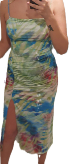 Bershka midi haljina slika #2