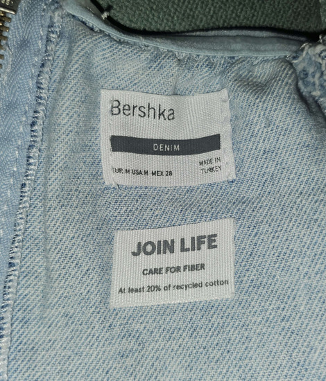 Bershka crop teksas korset S / M slika #4