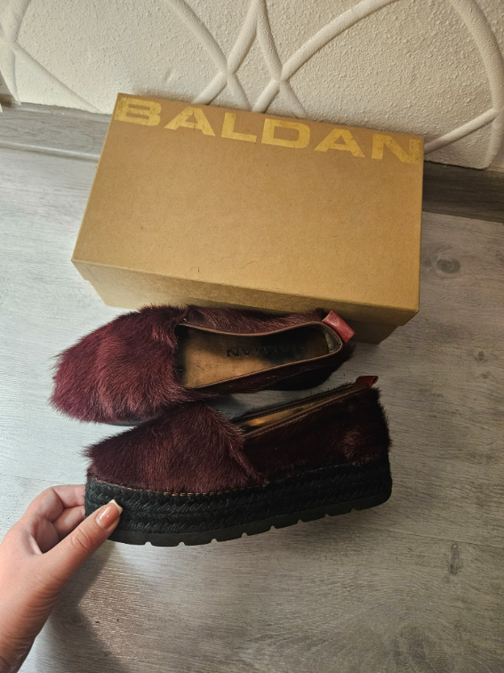 Baldan kožne mokasine 38 slika #1