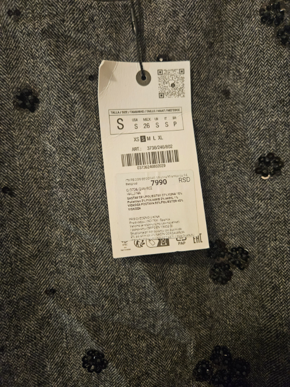 Zara nova haljina s  slika #2