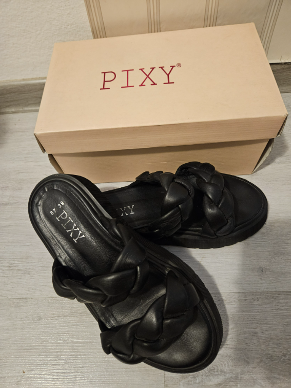 Pixy kožne papuče 39 slika #4