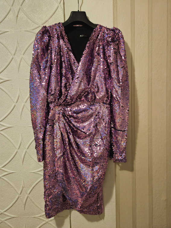 Haljina sa šljokicama s  slika #4