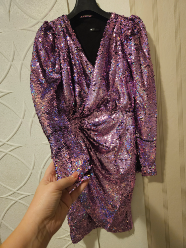 Haljina sa šljokicama s 