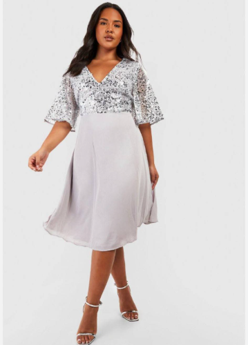 Boohoo svecana haljina thumbnail #4