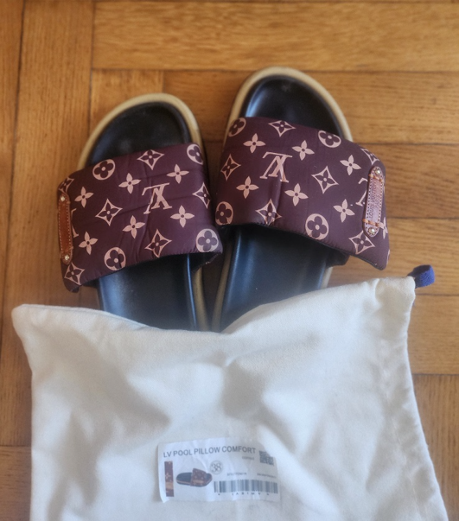 Louis Vuitton Pillow Comfort papuče ORIGINAL slika #3