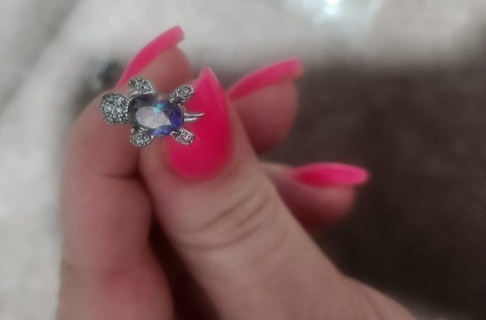 Minđušice kornjače slika #2