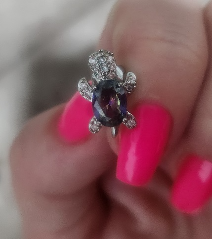 Minđušice kornjače slika #3