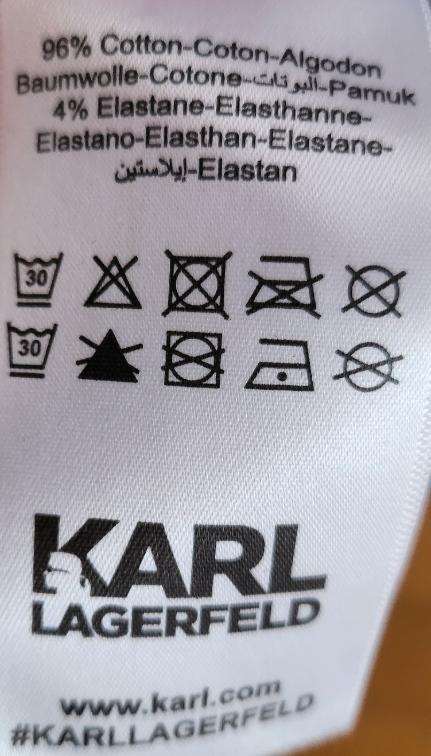 Karl Lagerfeld košulja haljina slika #4