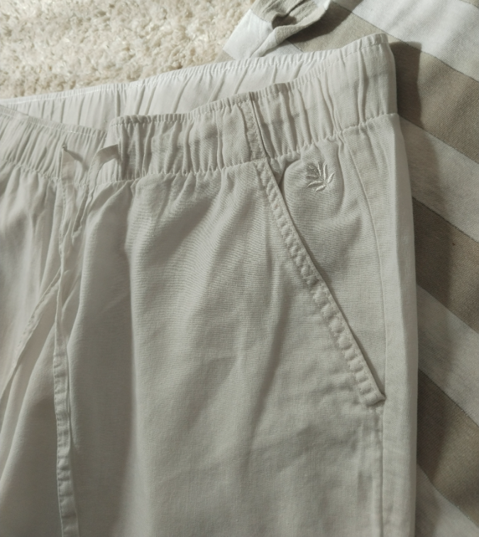 ESMARA pantalone ☆ Lan/Pamuk ☆ 40/L ☆ slika #3