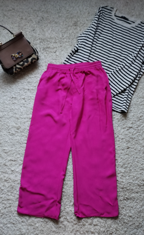 ZARA pantalone ciklama roza ☆ Vel 38/M ☆ slika #3