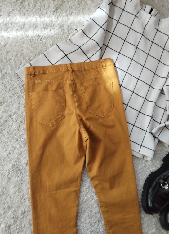  C&A uske pantalone oker ☆ slika #5