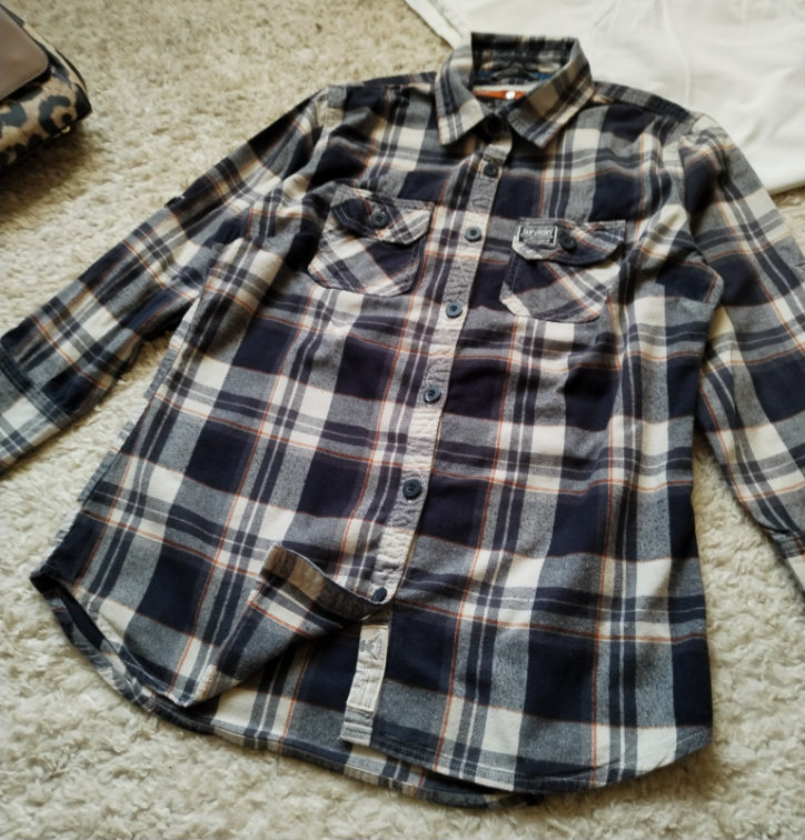 SUPER DRY kosulja ☆ Vel 40/L ☆ 100% ☆ slika #4