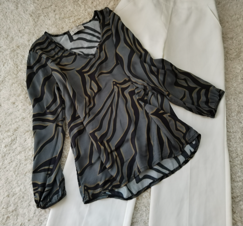 Amélie Amélie bluza od svile i viskose🫶otmena slika #3