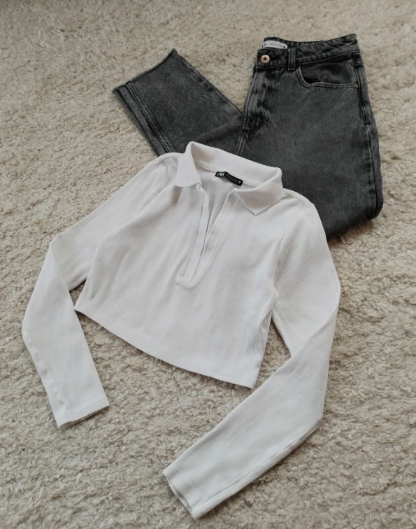 ZARA ☆ top sa kragnicom slika #3