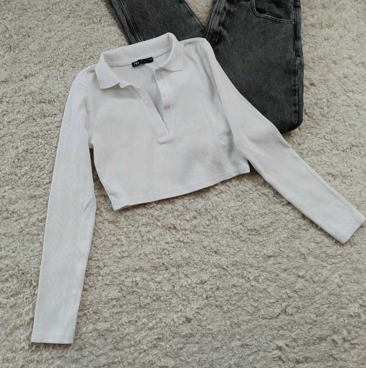 ZARA ☆ top sa kragnicom slika #4