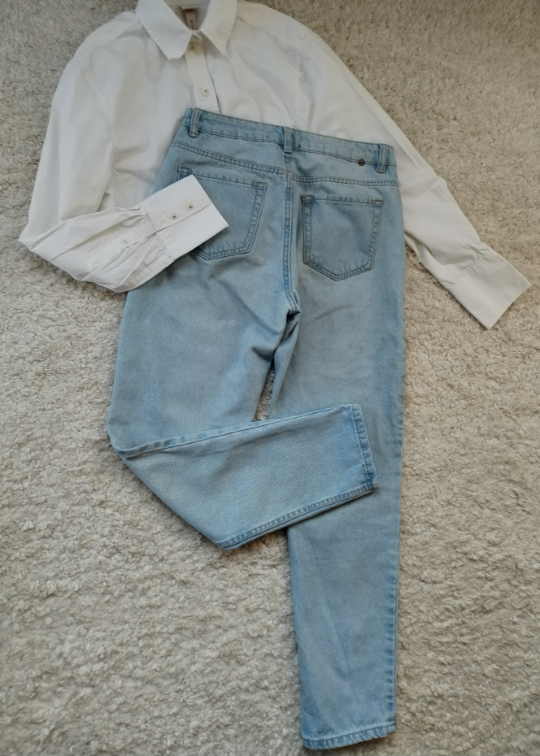 RESERVED trousers teksas farmerke slika #3