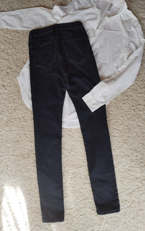 MANGO uske farmerke top slika #3