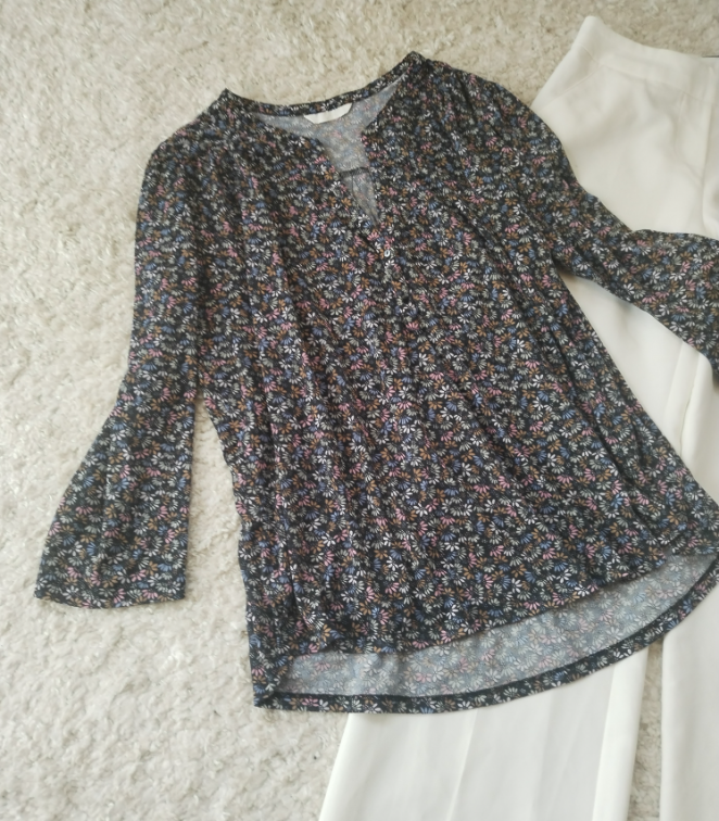 H&M ☆ Lagana cvetna bluzica slika #3
