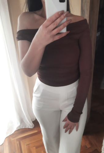 ZARA top sa jednim rukavom