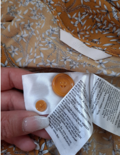 H&M pastelna cvetna bluza  thumbnail #3