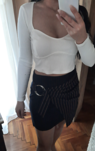 BERSHKA suknja sa alkom