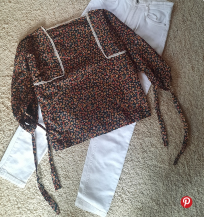 Cvetna boho bluza  slika #3