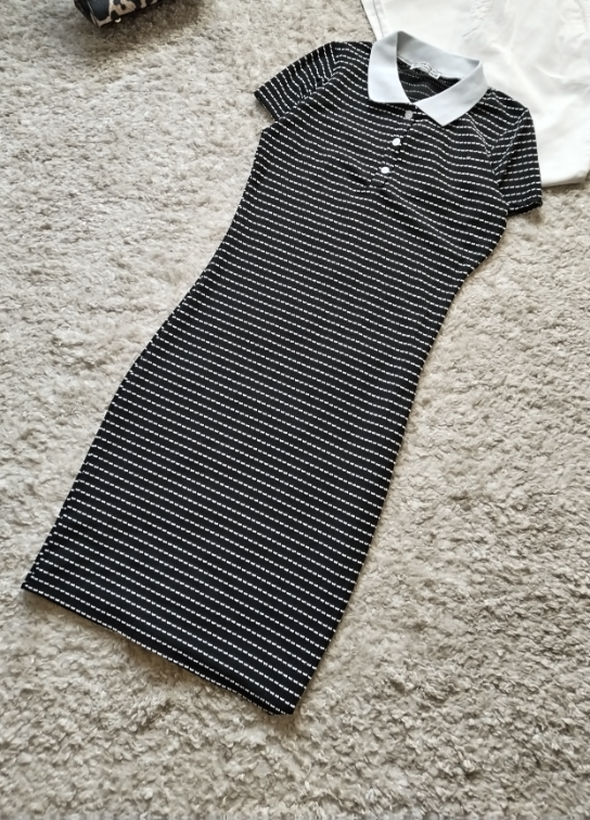 Haljina preko kolena sa kragnicom ☆ Vel S ☆ slika #4