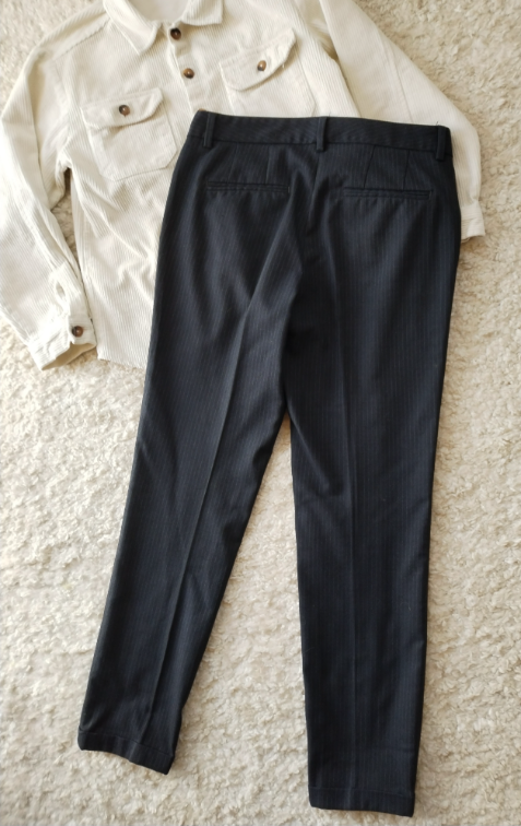 ZARA na crtu sa prugicama pantalone slika #3