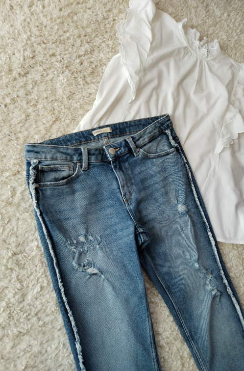 CROPP teksas farmerke Isfazonirane ☆ 36/S ☆ slika #2
