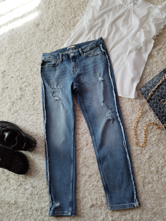 CROPP teksas farmerke Isfazonirane ☆ 36/S ☆ slika #5