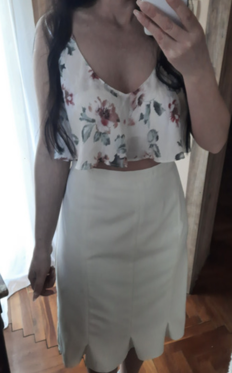 Set suknja i Zara top slika #3