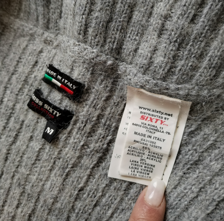 MISS SIXTY kardigan ☆ Vel 38/M ☆ sadrži vunu ☆ slika #2