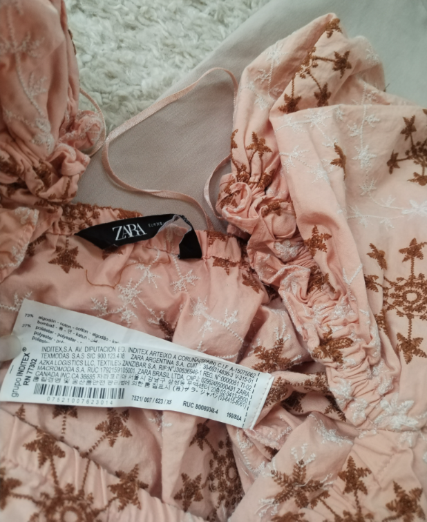 ZARA ☆ boho top sa vezom ☆ slika #3