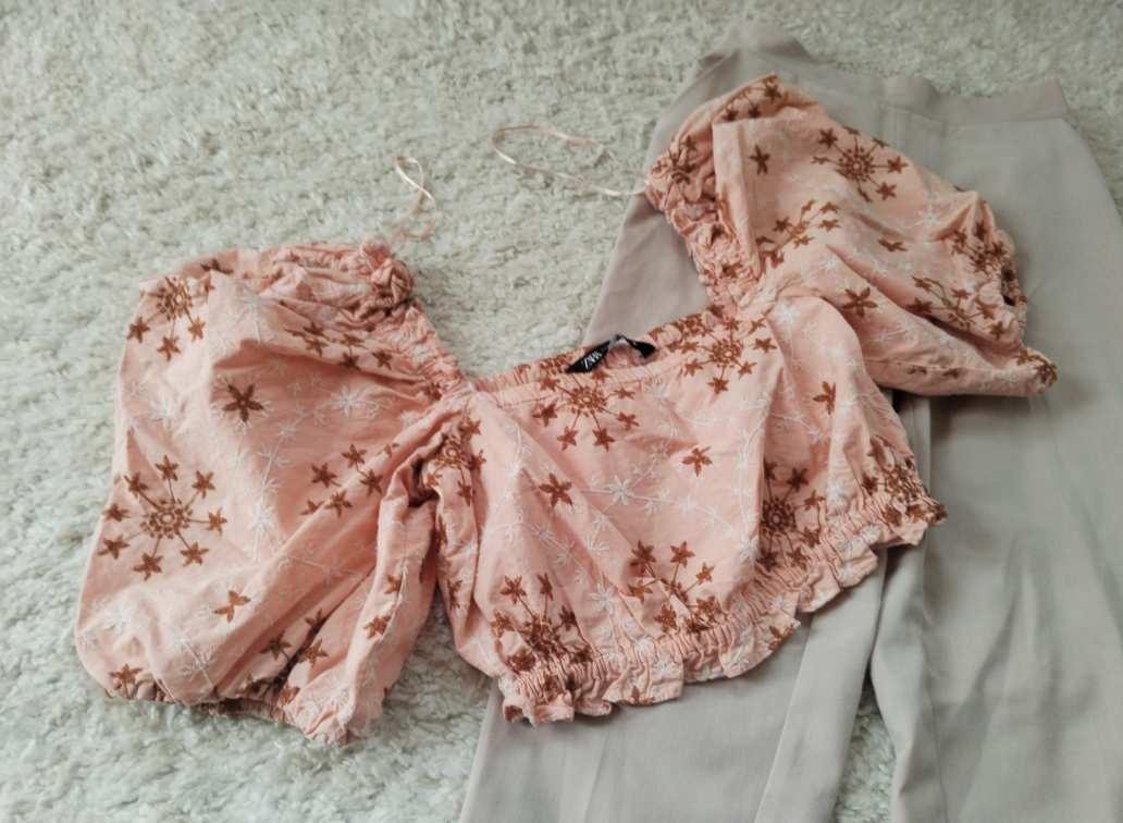 ZARA ☆ boho top sa vezom ☆ slika #4