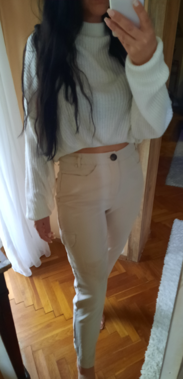 Cargo pantalone duboke tanke slika #5