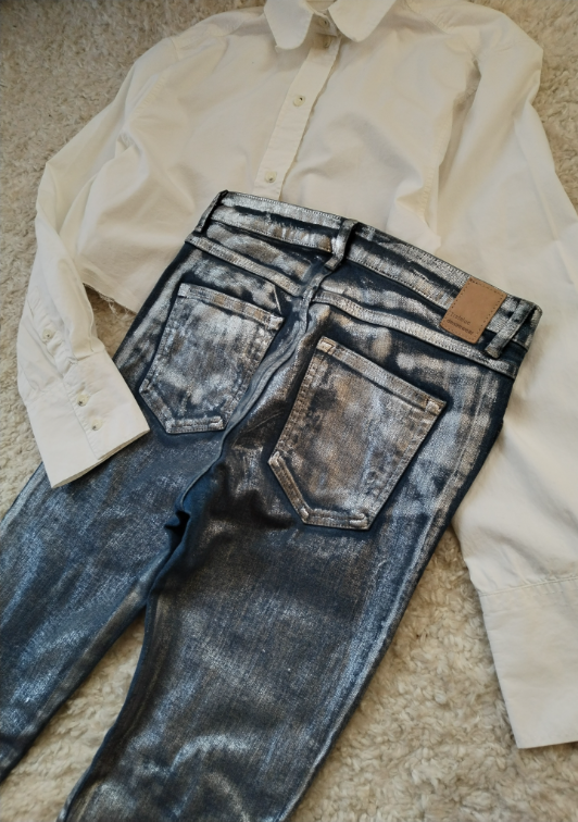 ZARA top farmerke  slika #2