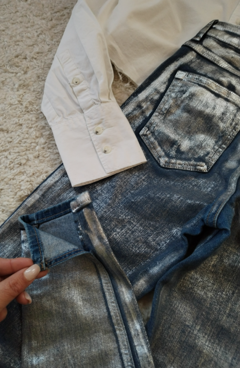 ZARA top farmerke  slika #3