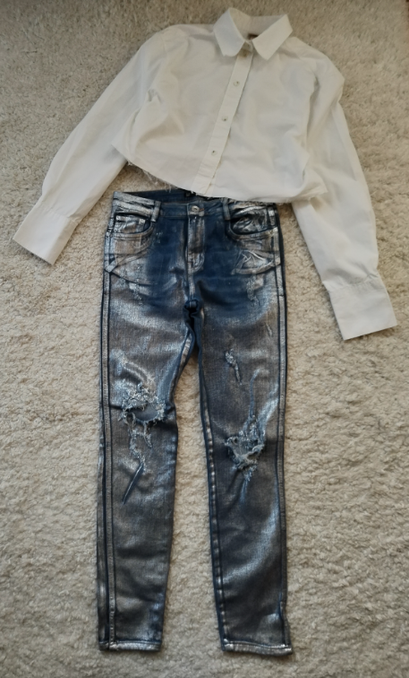 ZARA top farmerke  slika #4